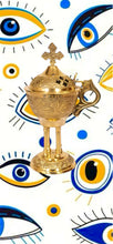 Load image into Gallery viewer, Brass Incense Burner With Cross