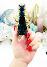 Load image into Gallery viewer, Bastet Black Obsidian