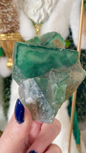 Load and play video in Gallery viewer, Large Green Fluorite