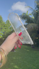Load and play video in Gallery viewer, Large Selenite Slab From Zambia, Africa