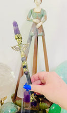 Load and play video in Gallery viewer, Amethyst Gold Isis Magic Wand