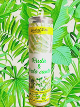 Load and play video in Gallery viewer, Ruda & Palo Santo Candle