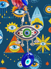 Load and play video in Gallery viewer, Evil Eye Protection Amulet