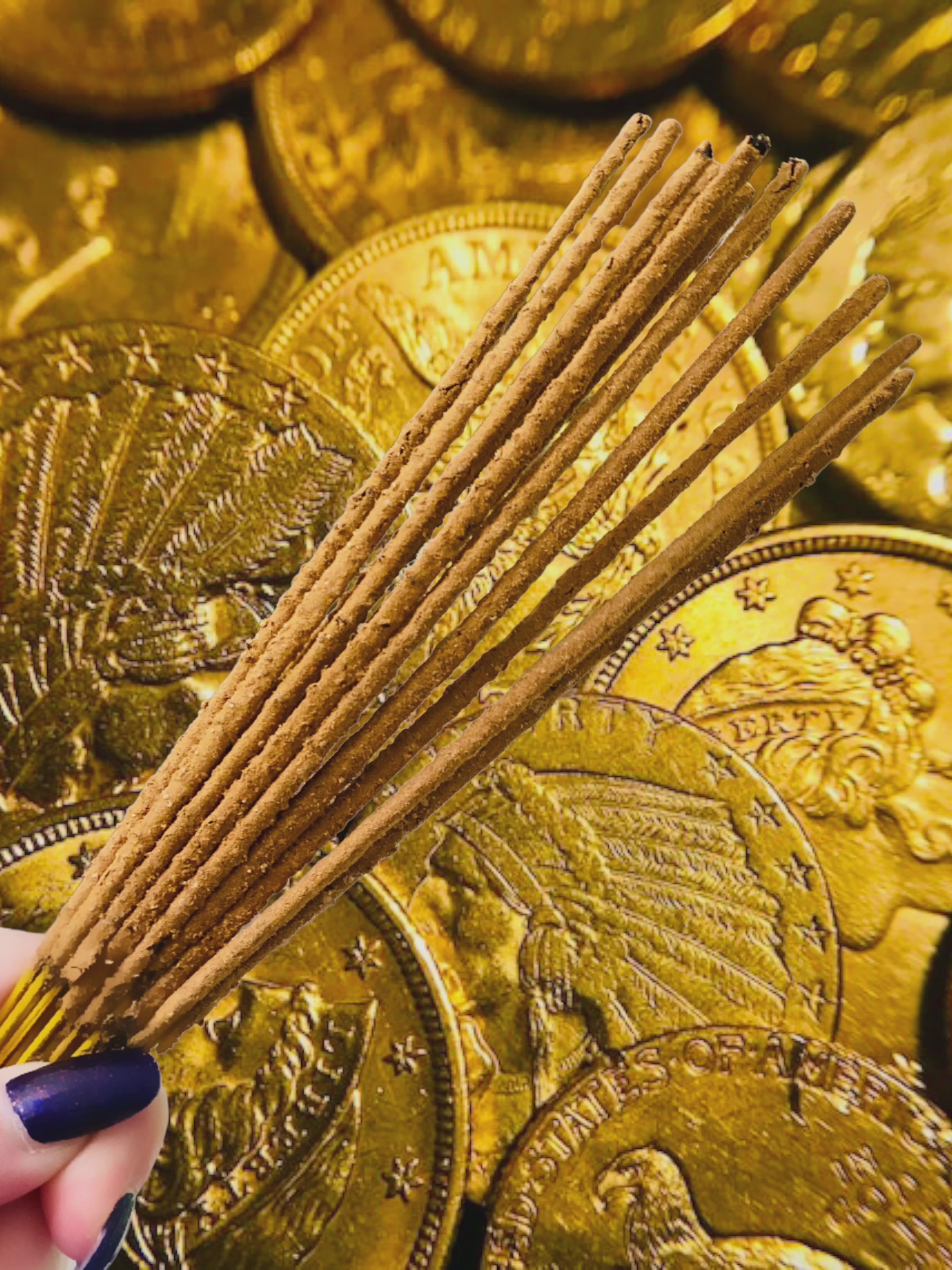 Huge Money Incense Sticks Spiritualbathsbylagypsy