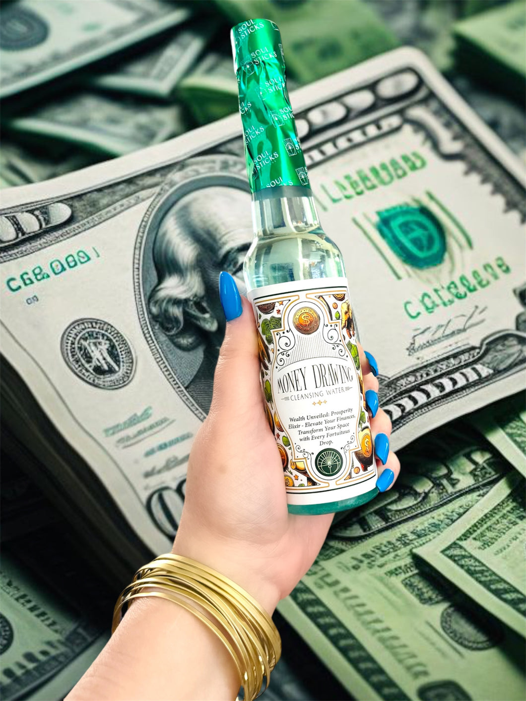 Money Drawing Cleansing Water