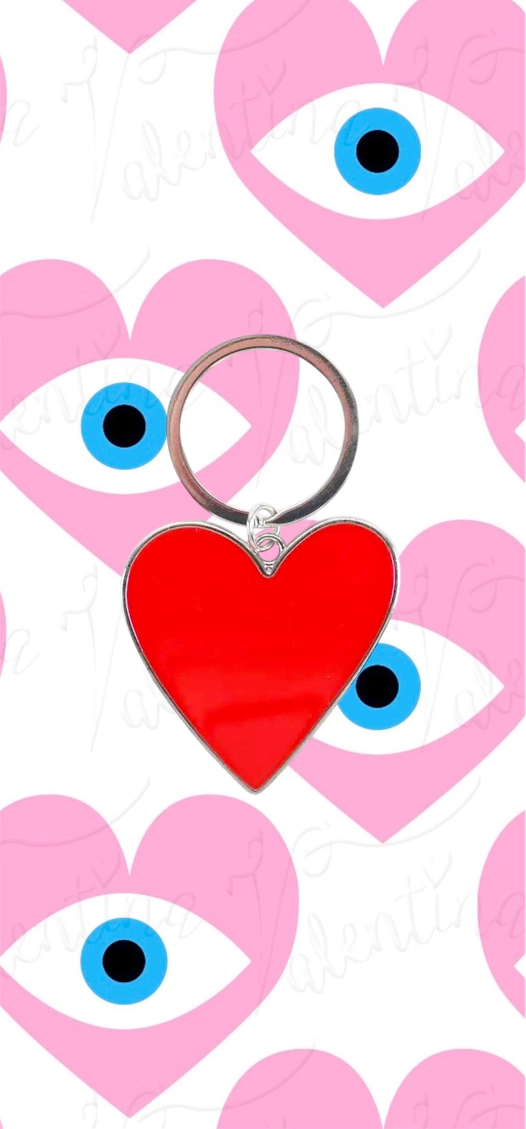 Red Heart Keychain