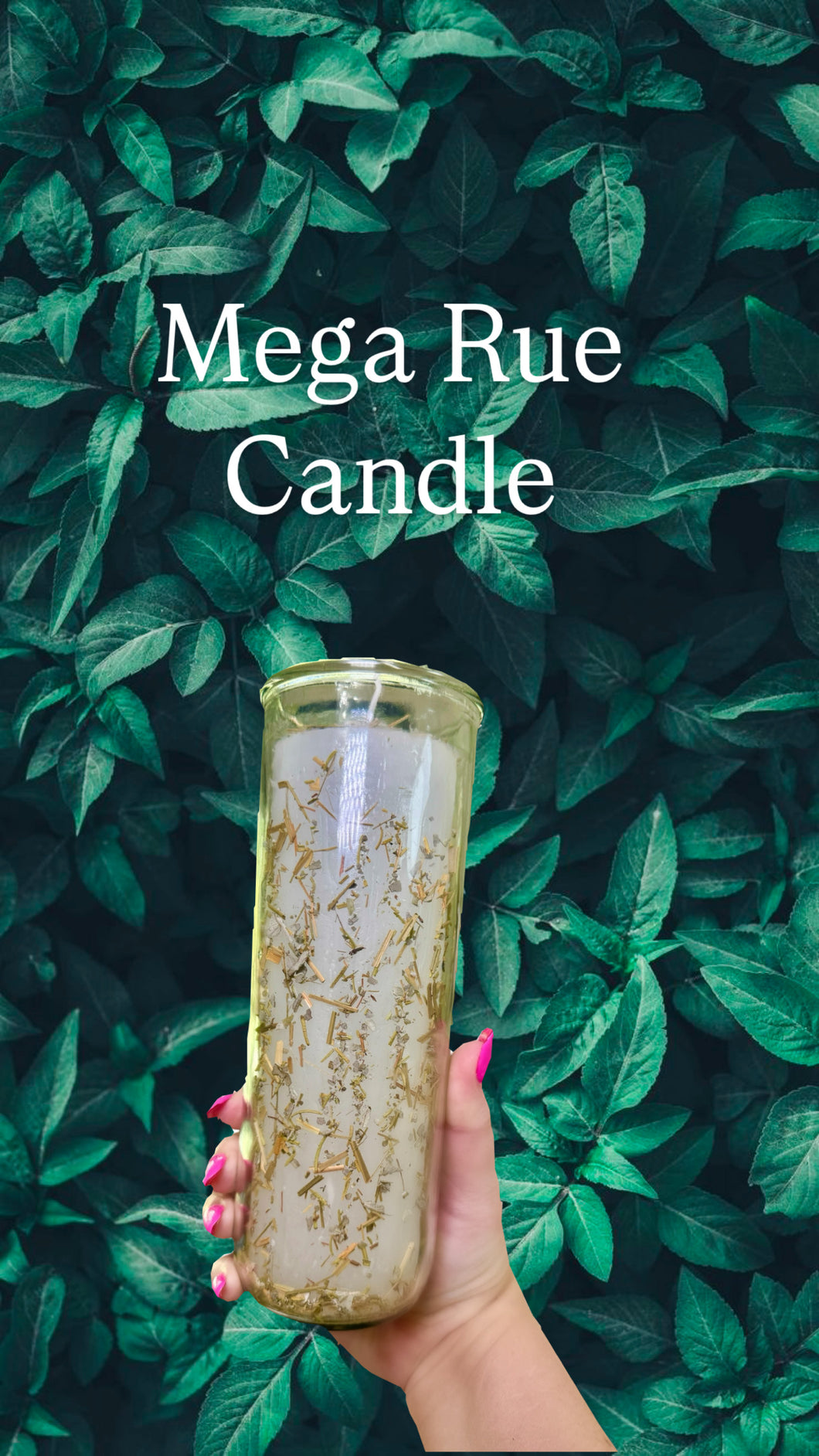 Mega Rue Candle