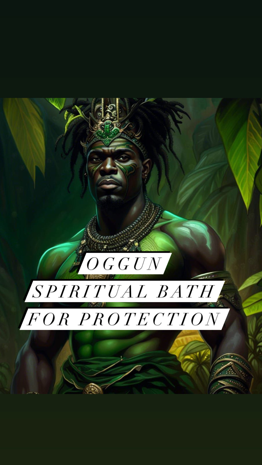 Oggun Spiritual Bath For Protection