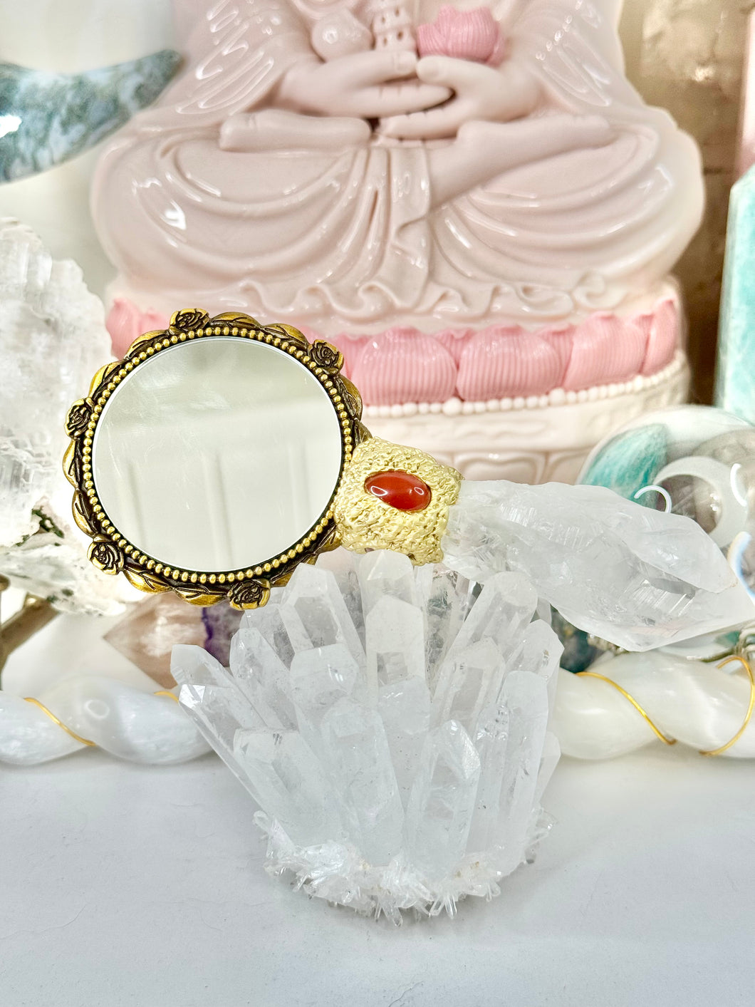 Clear Quartz Mirror