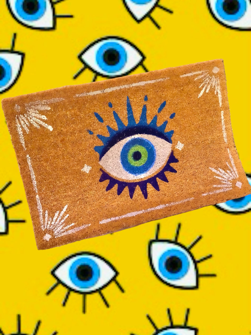 Evil Eye Doormat