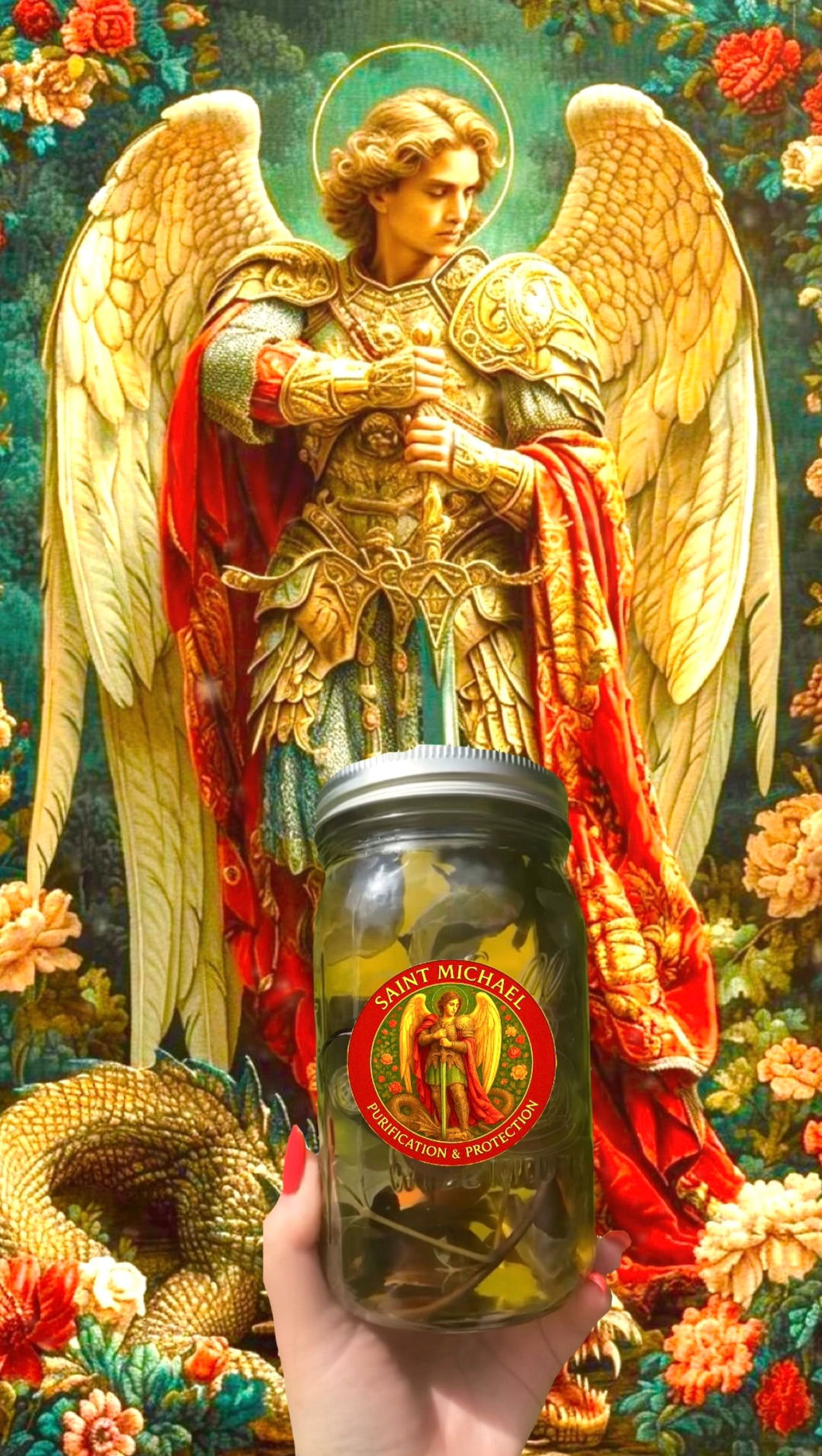 Saint Michael Archangel Spiritual Bath For Purification And Protection