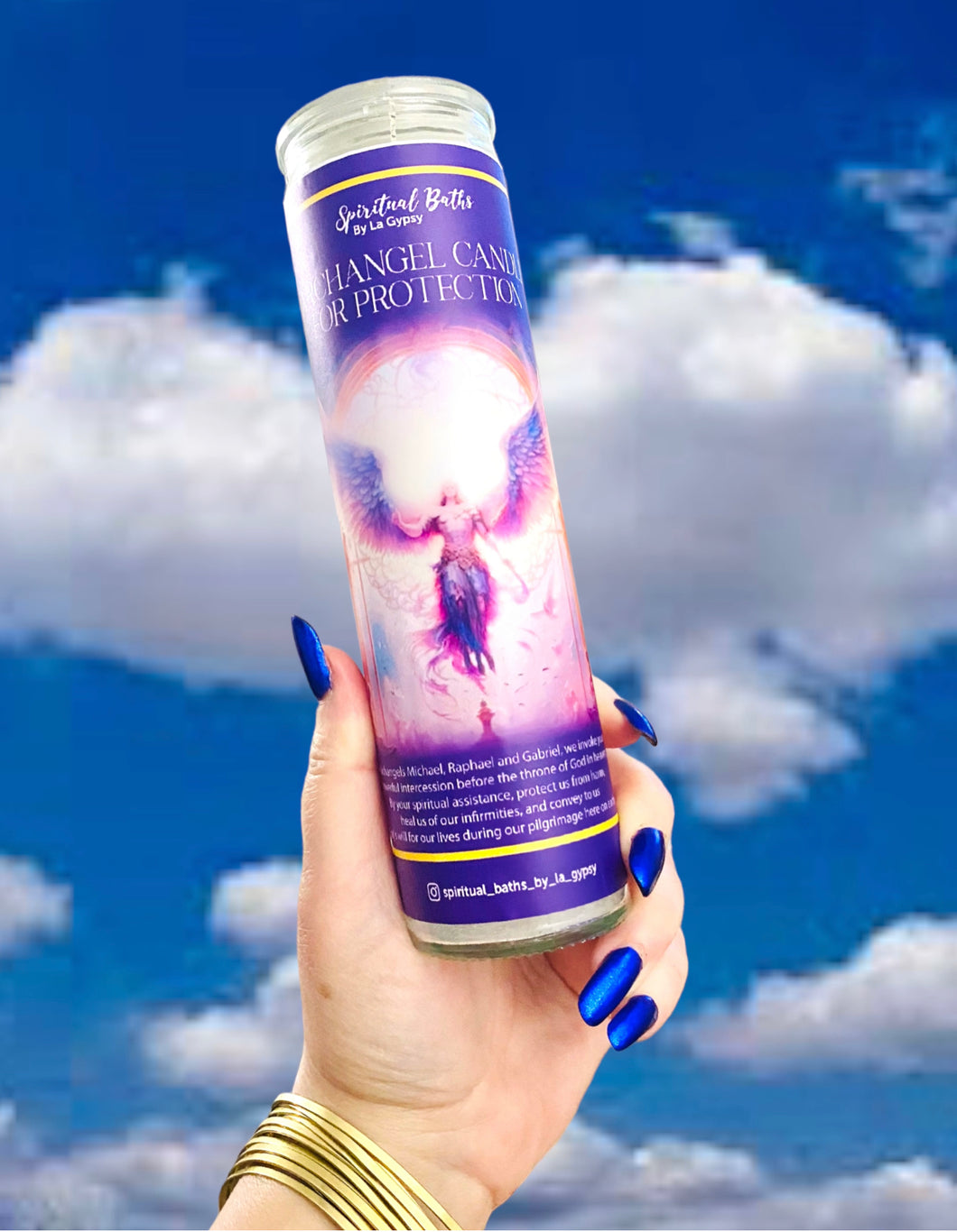 Archangel Candle For Protection