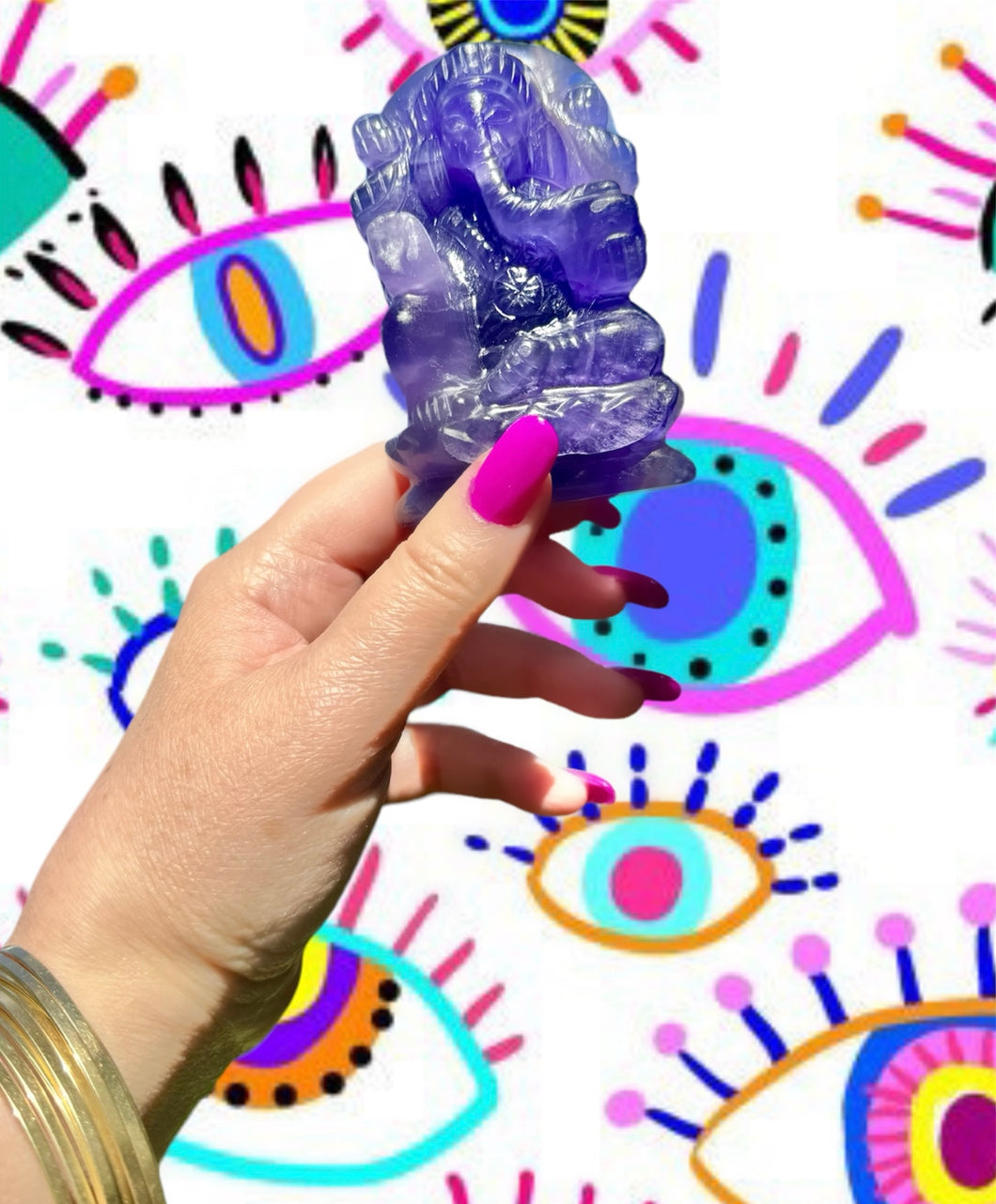 Ganesh Purple Fluorite