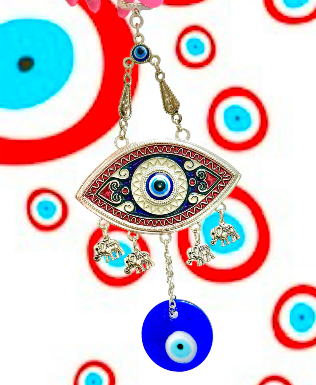 Elephant Evil Eye Protection Amulet