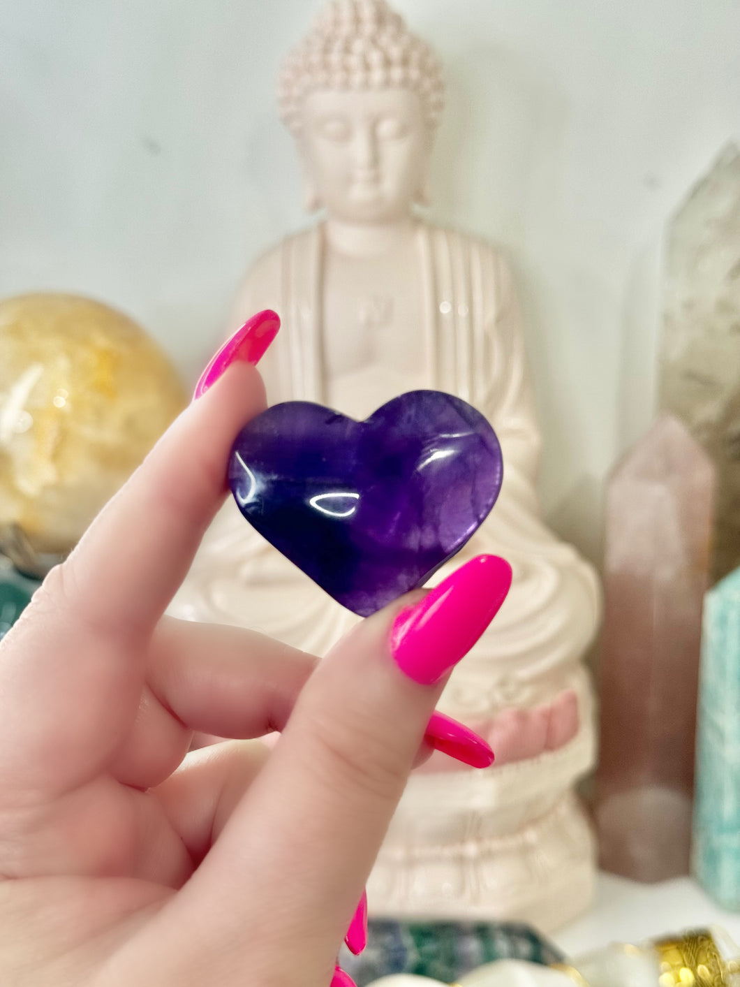 Amethyst Heart