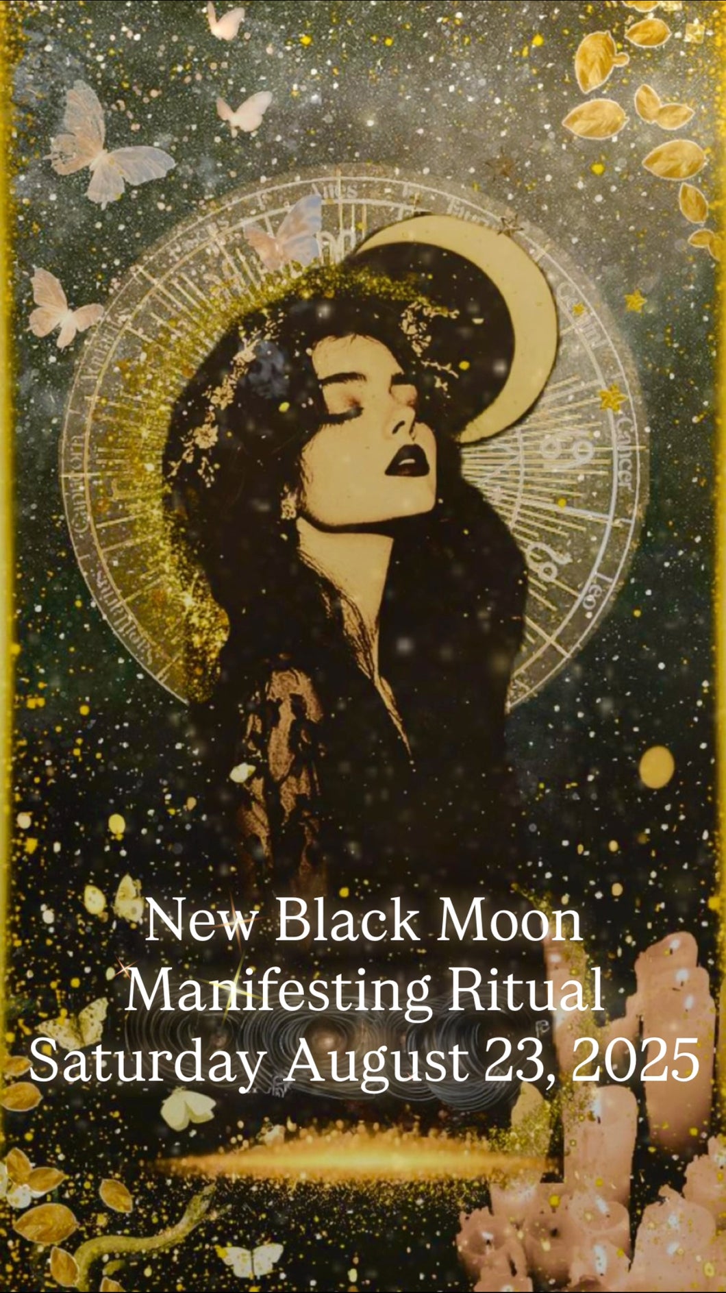 8-23-25 New Black Moon Manifesting Ritual