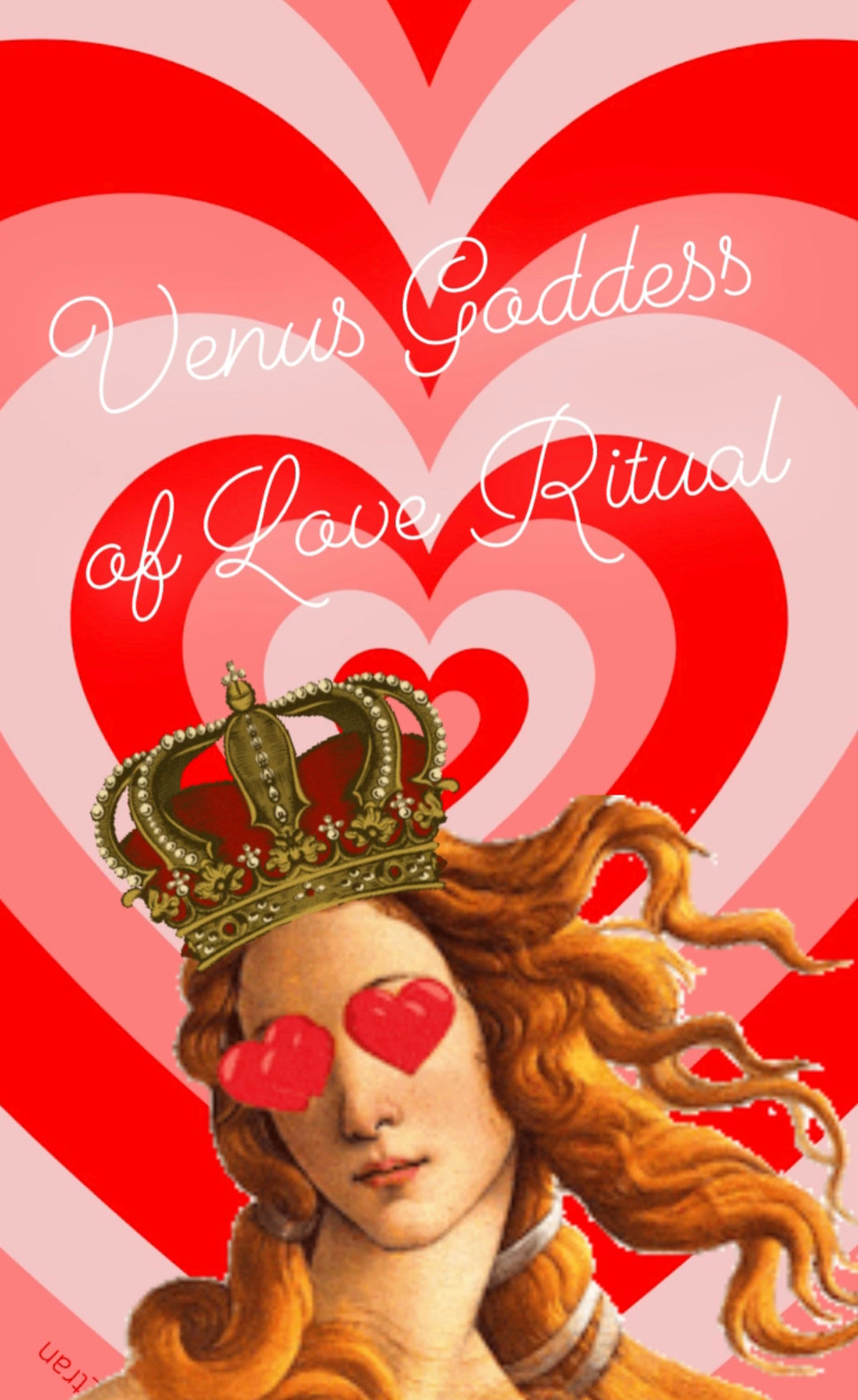 Venus Goddess Of Love Ritual