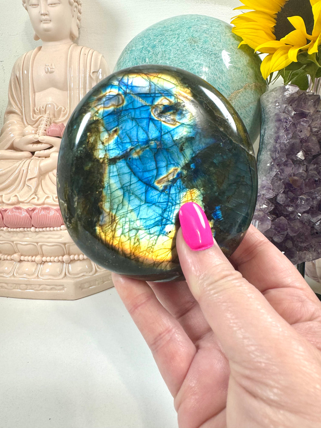Large Oval Labradorite