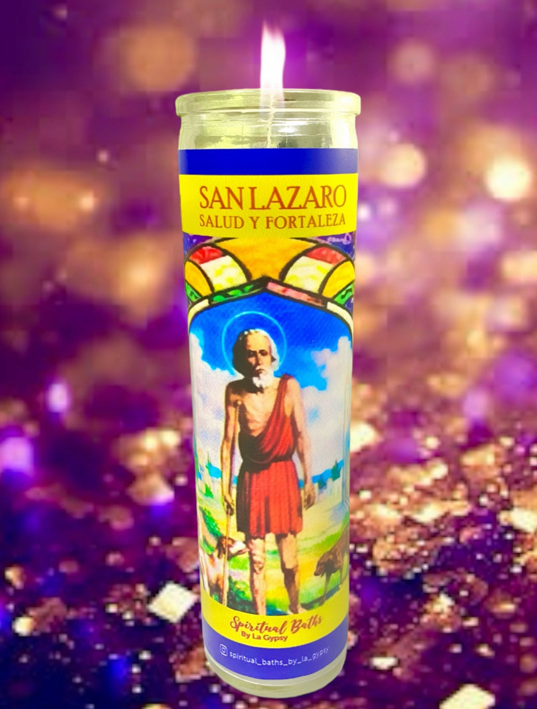 San Lazaro Candle