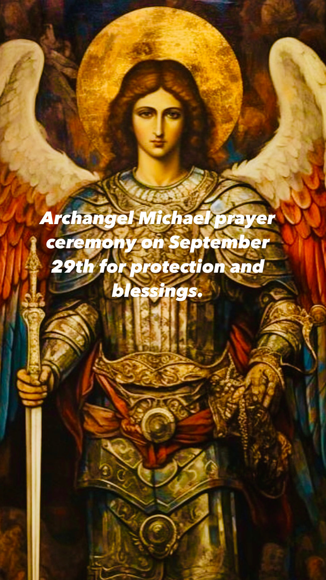 Archangel Michael Feast Day Prayer Ceremony