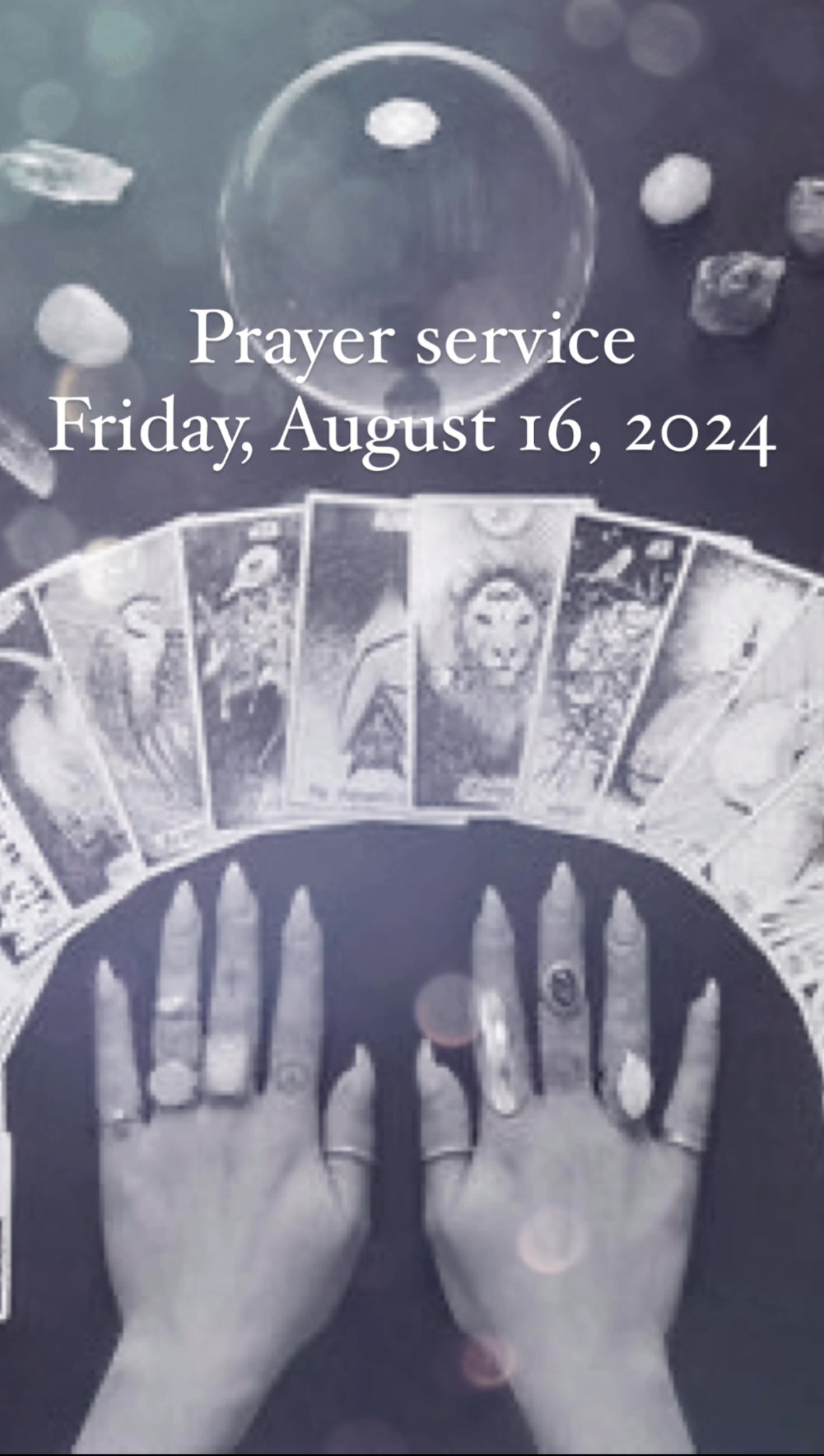 Prayer Service Friday, August 16, 2024