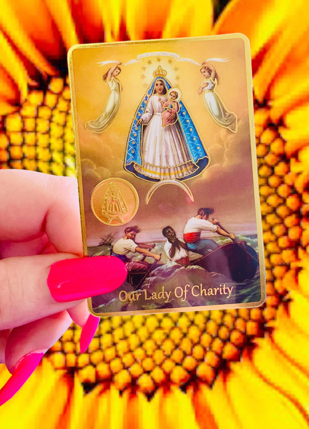 Caridad Del Cobre Prayer Card