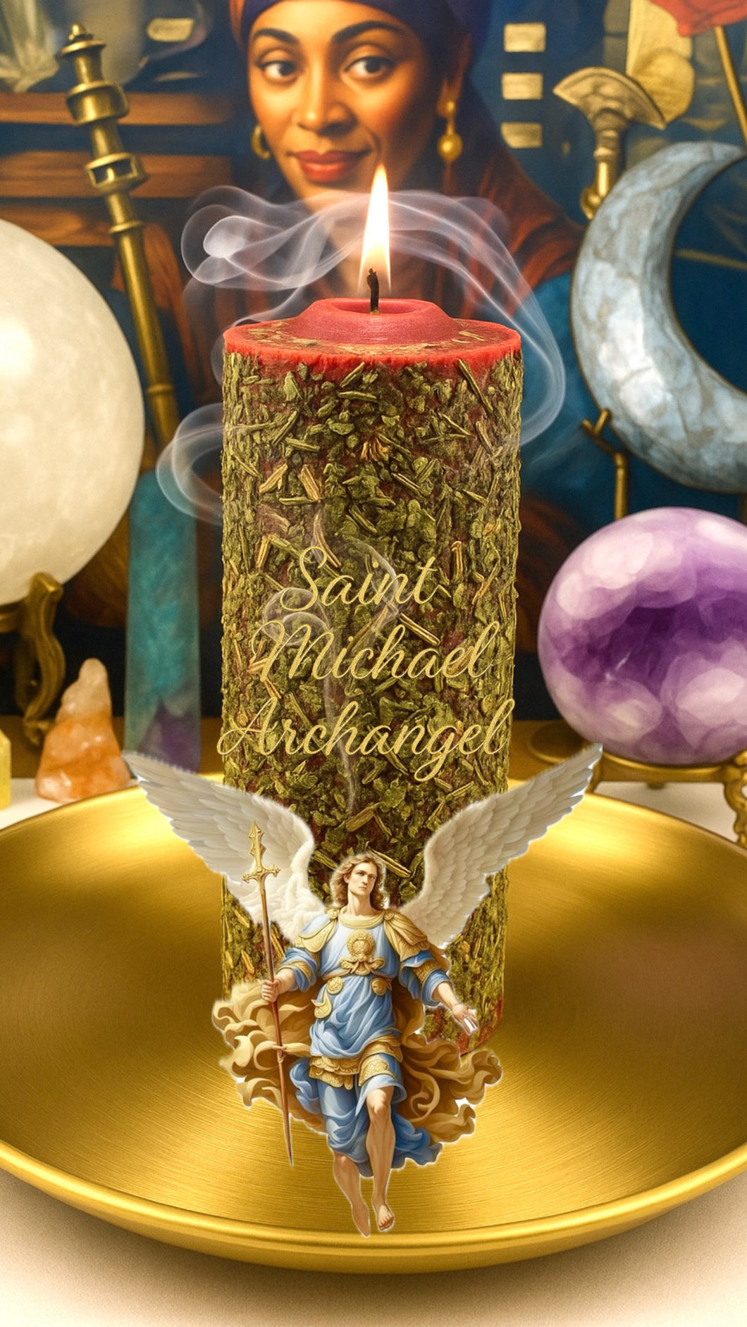 Mega Saint Michael The Archangel Candle