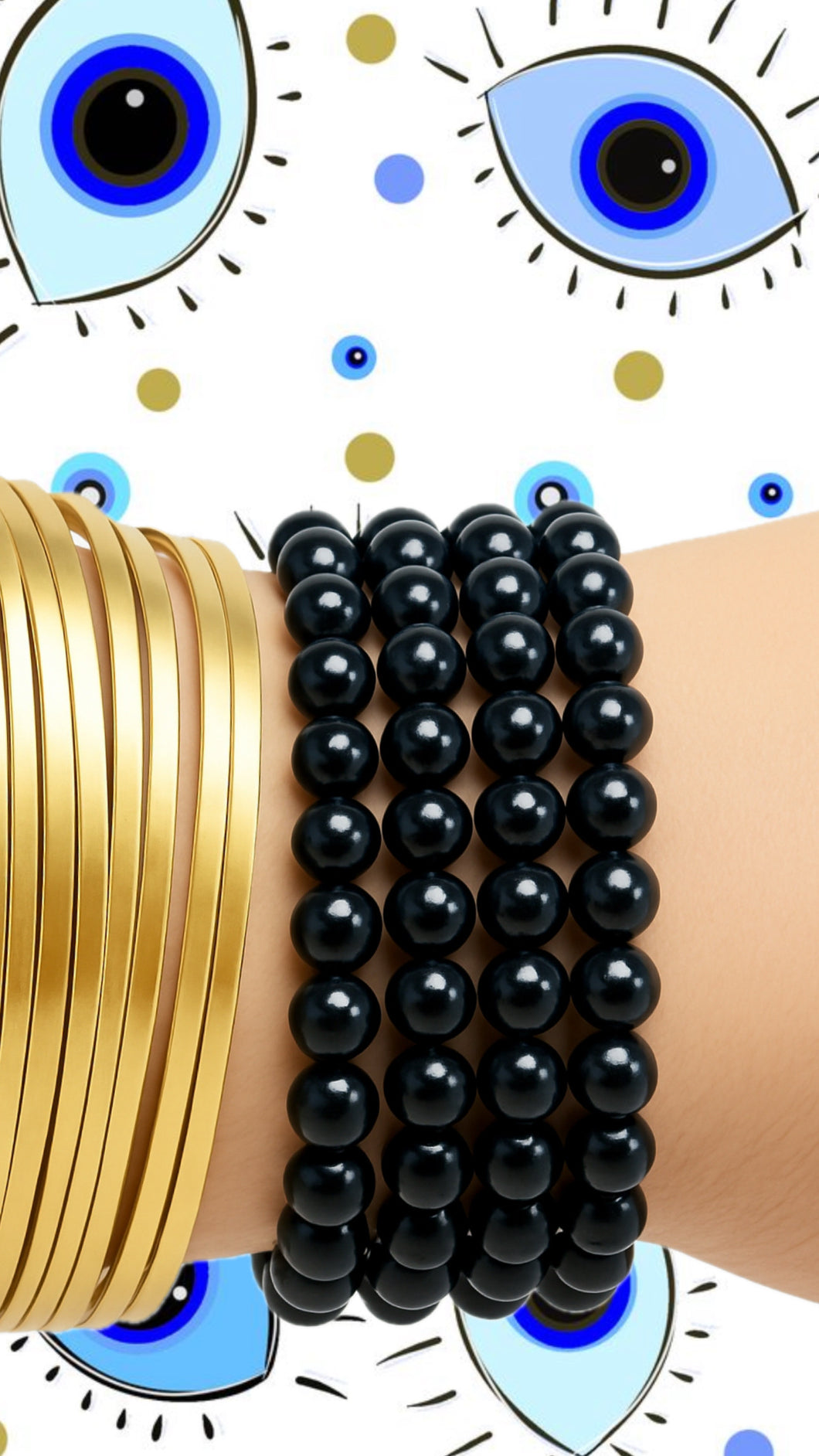 Azabache Bead Bracelet 6MM