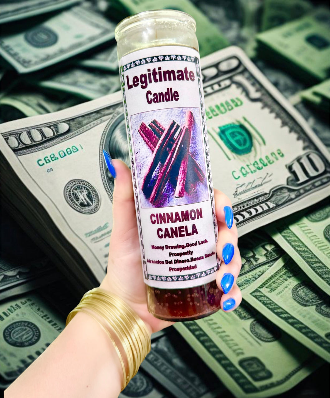 Cinnamon Prosperity Candle