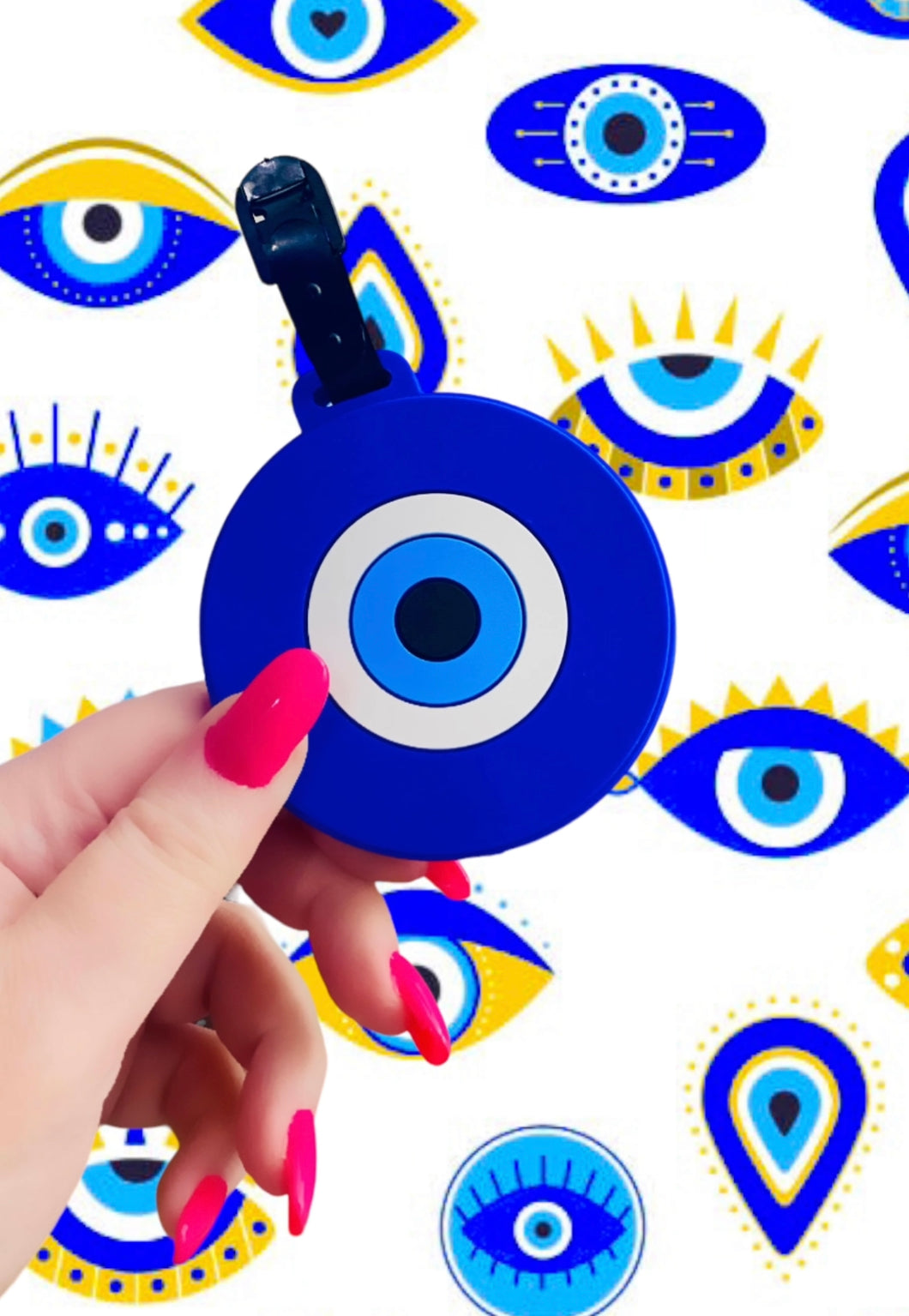Evil Eye ID Tag