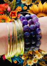 Load image into Gallery viewer, Amethyst Bracelet 12 MM
