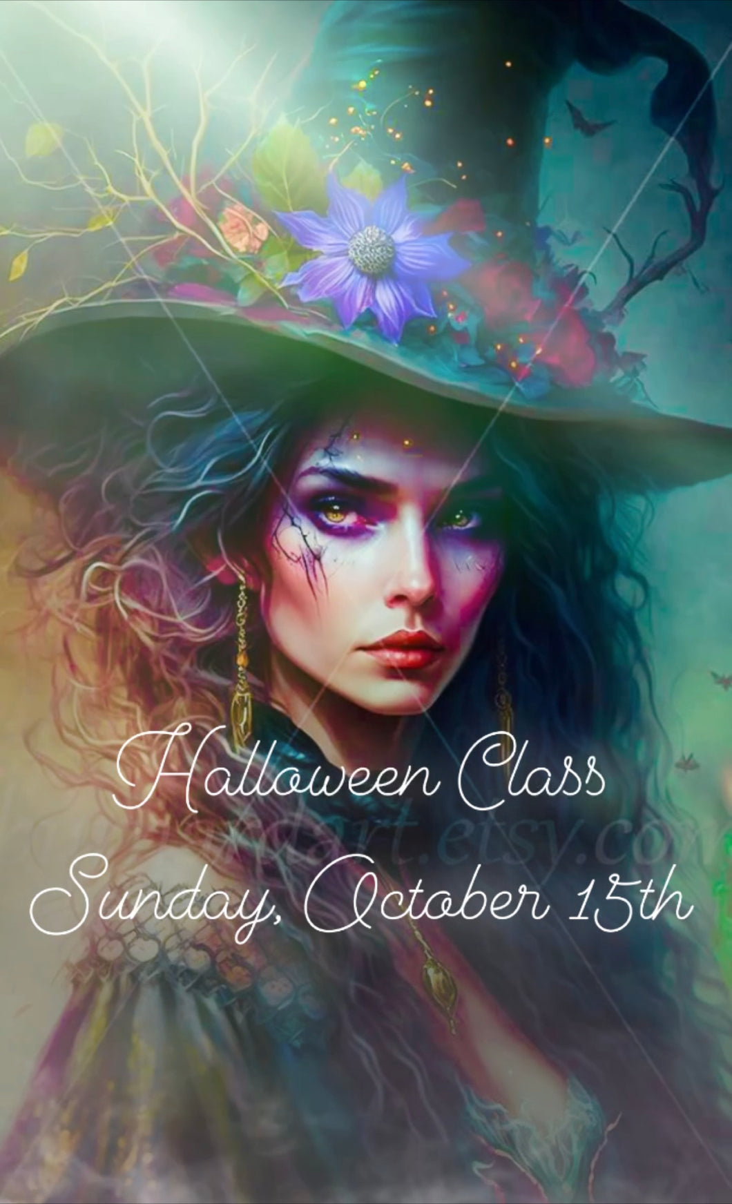 Halloween Class In Person October 15th