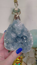 Load and play video in Gallery viewer, Large Celestite
