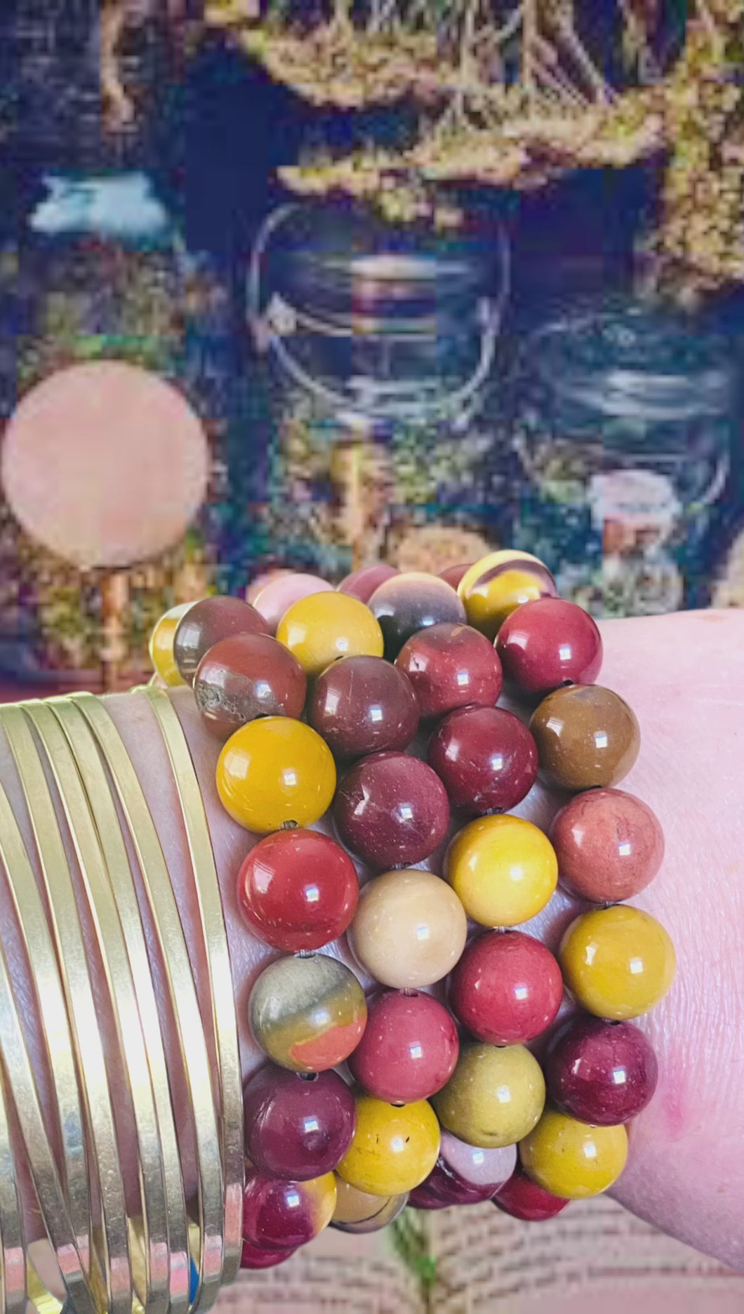 Mookaite Bracelet 12 MM