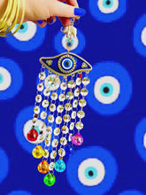 Load and play video in Gallery viewer, Evil Eye Crystal Protection Amulet
