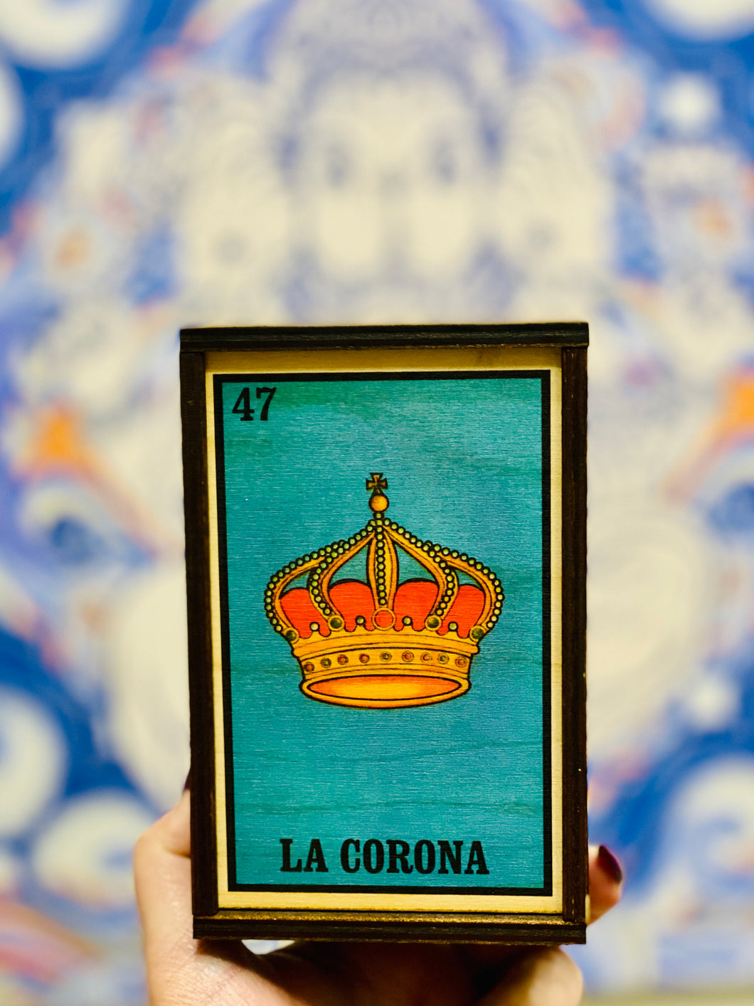 La Corona The Crown Wooden Box