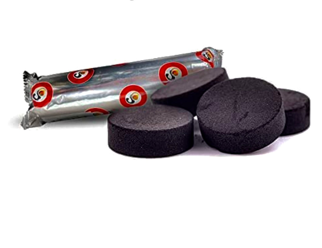 Charcoal Disc Pack Of 10
