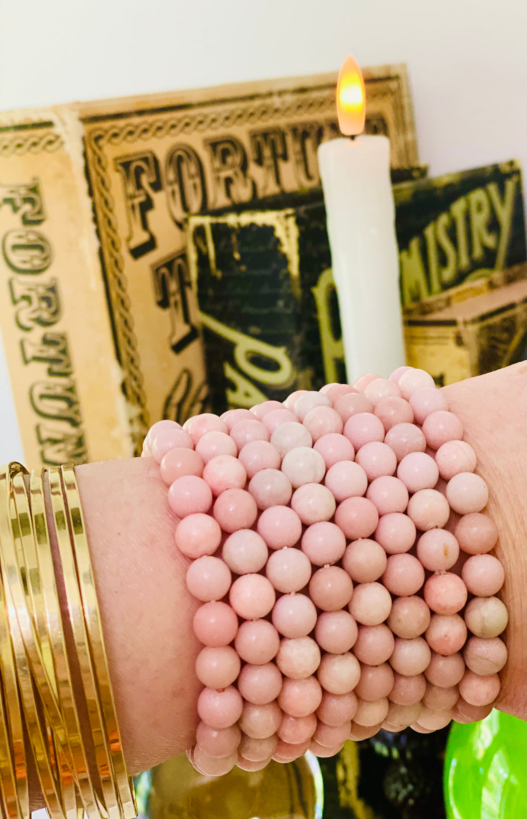 Pink Opal Bracelet