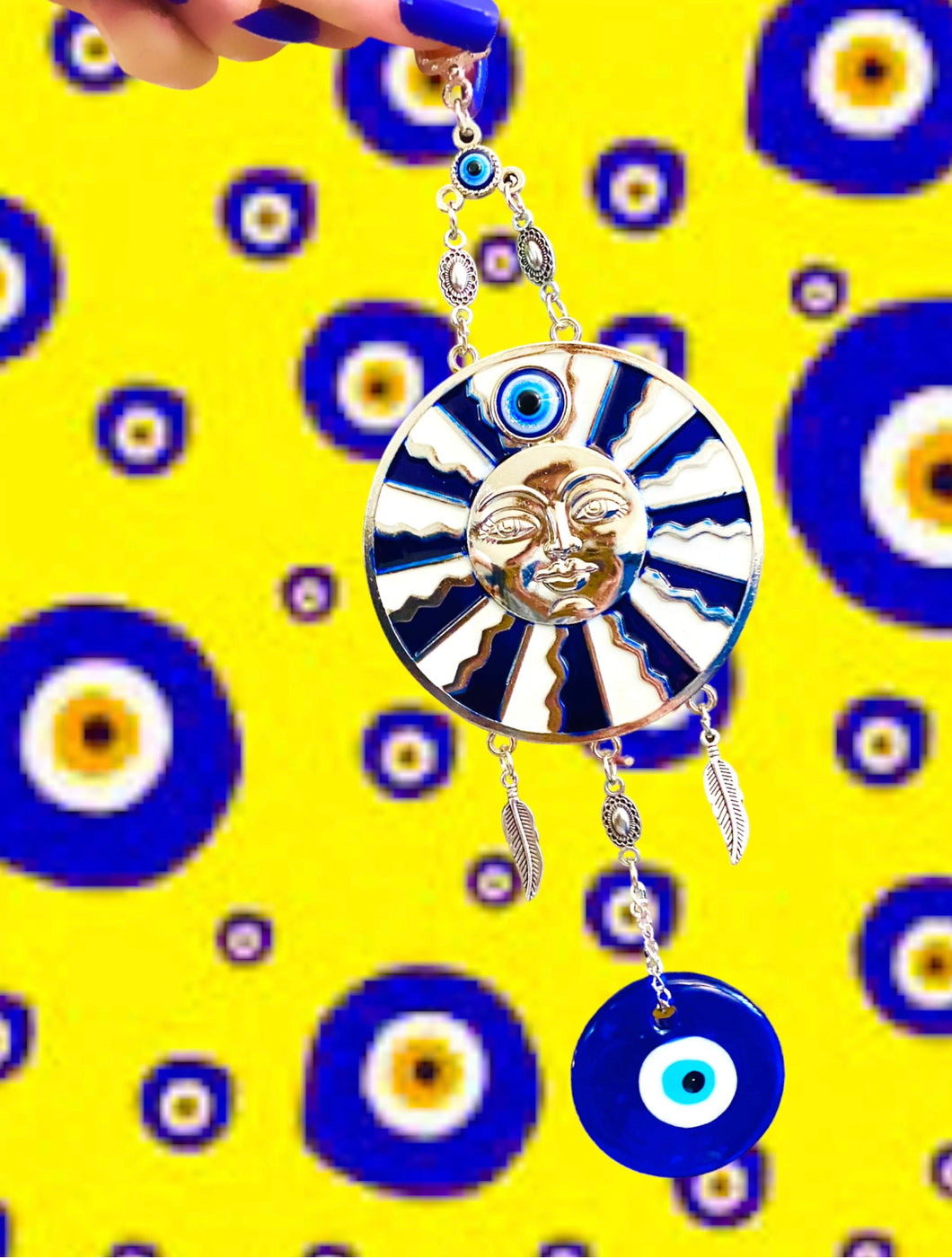 Sun Evil Eye Amulet