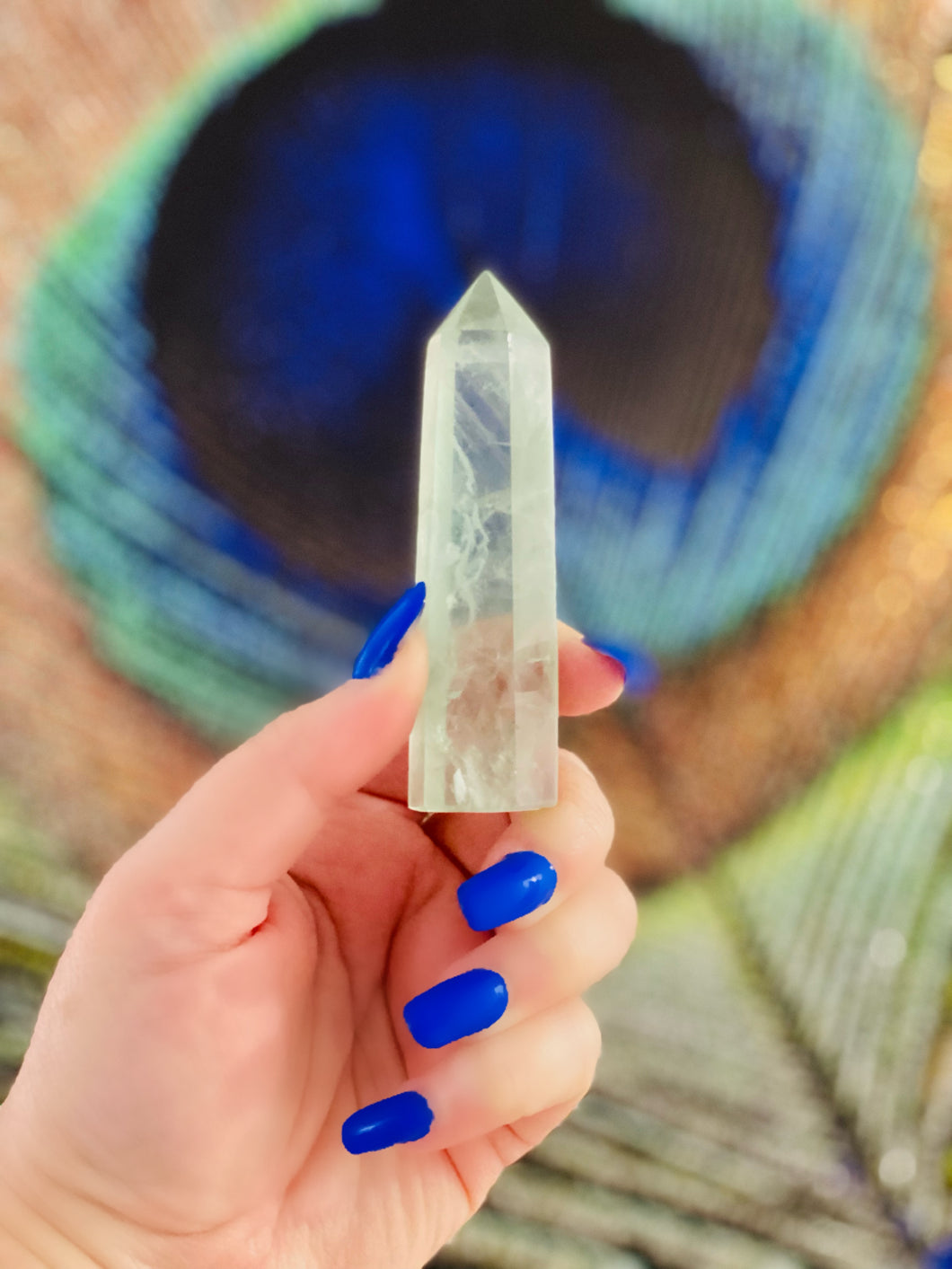 Green Fluorite Point