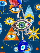 Load image into Gallery viewer, Evil Eye Protection Amulet
