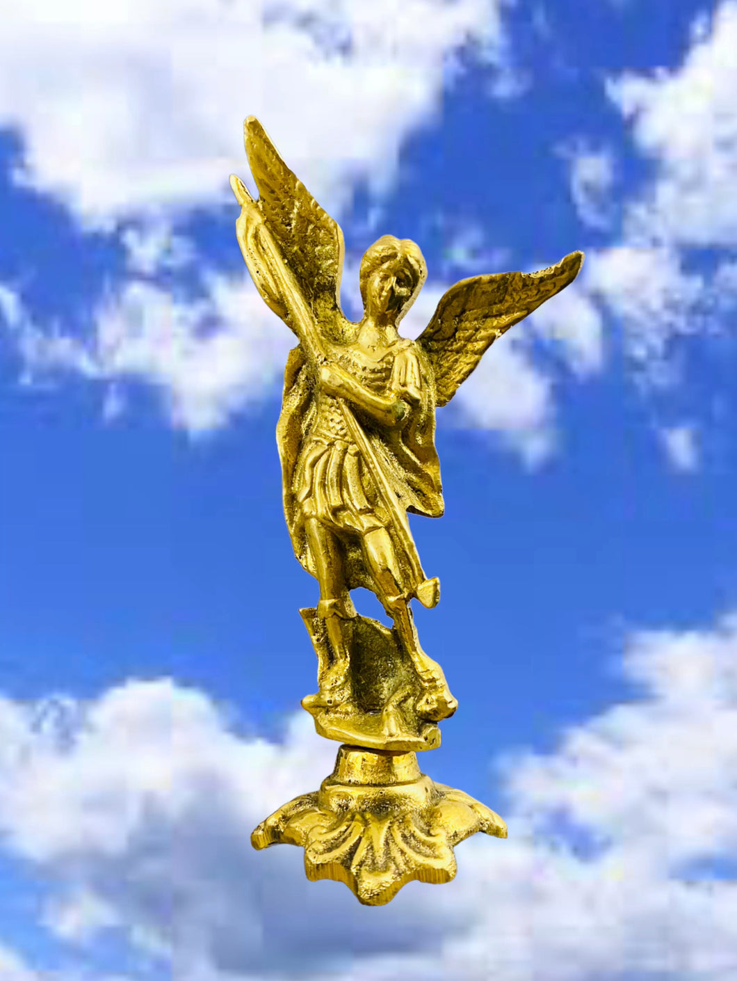 Brass Archangel Michael